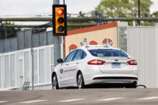 Autonomous Vehicle Testing at Mcity